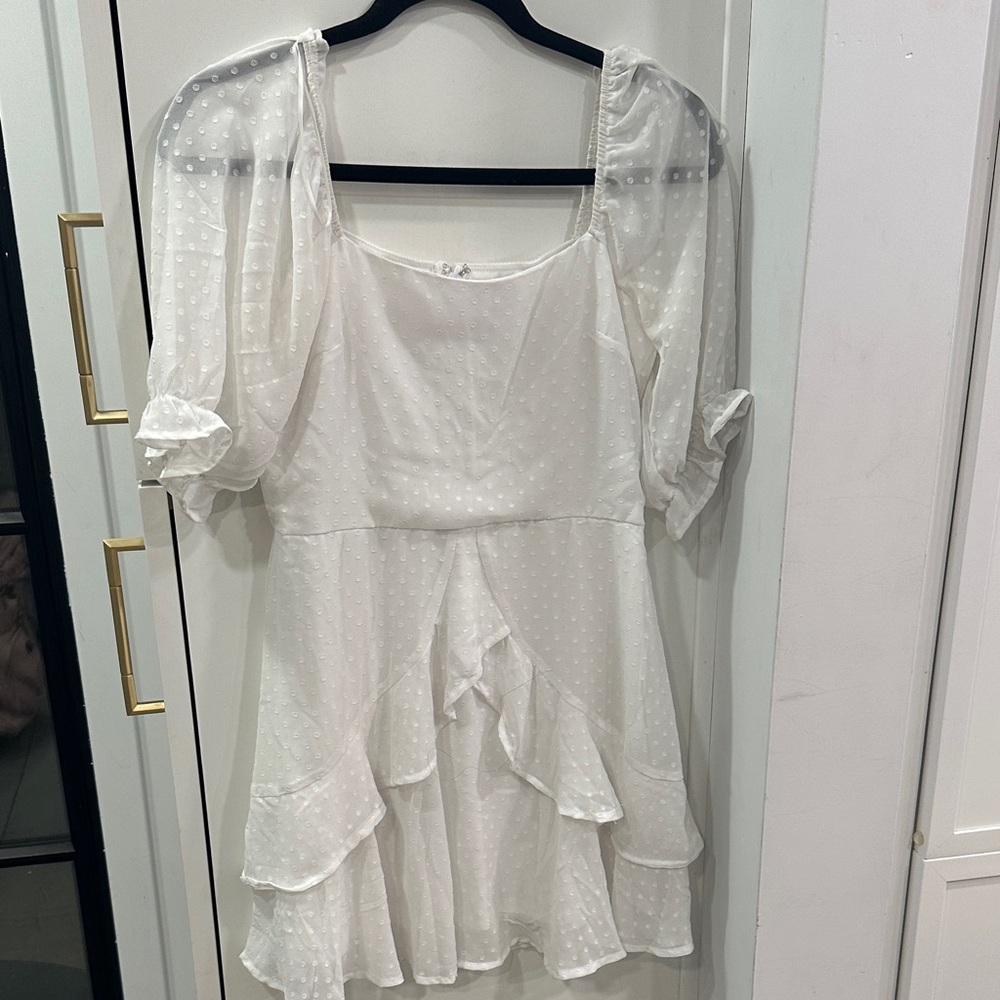Miami by Francesca’s White Mini Dress